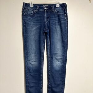 Silver Jeans Dark Blue Women's Skinny Jeans